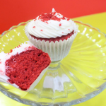 a picture of red velvet cake