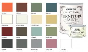 Annie Sloan Color Chart 2016