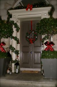 christmas door