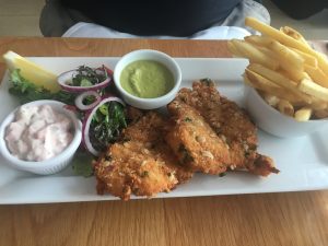 an image of fallon and byrne dun laoghaire fish and chips