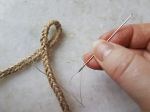 scandi christmas garland