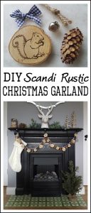 scandi christmas garland