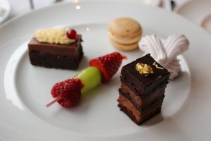 a photo of gluten free desserts at The G Hotel