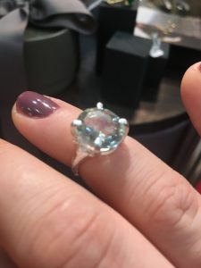 a photo of a chupi gemstone ring